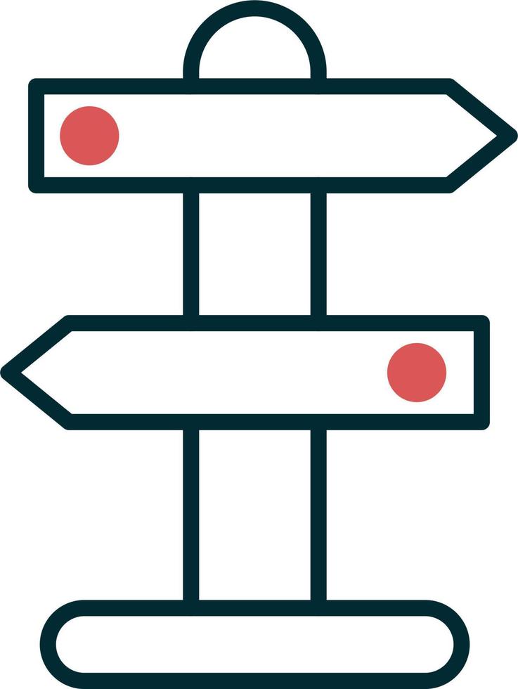 Sign Board Icon vector