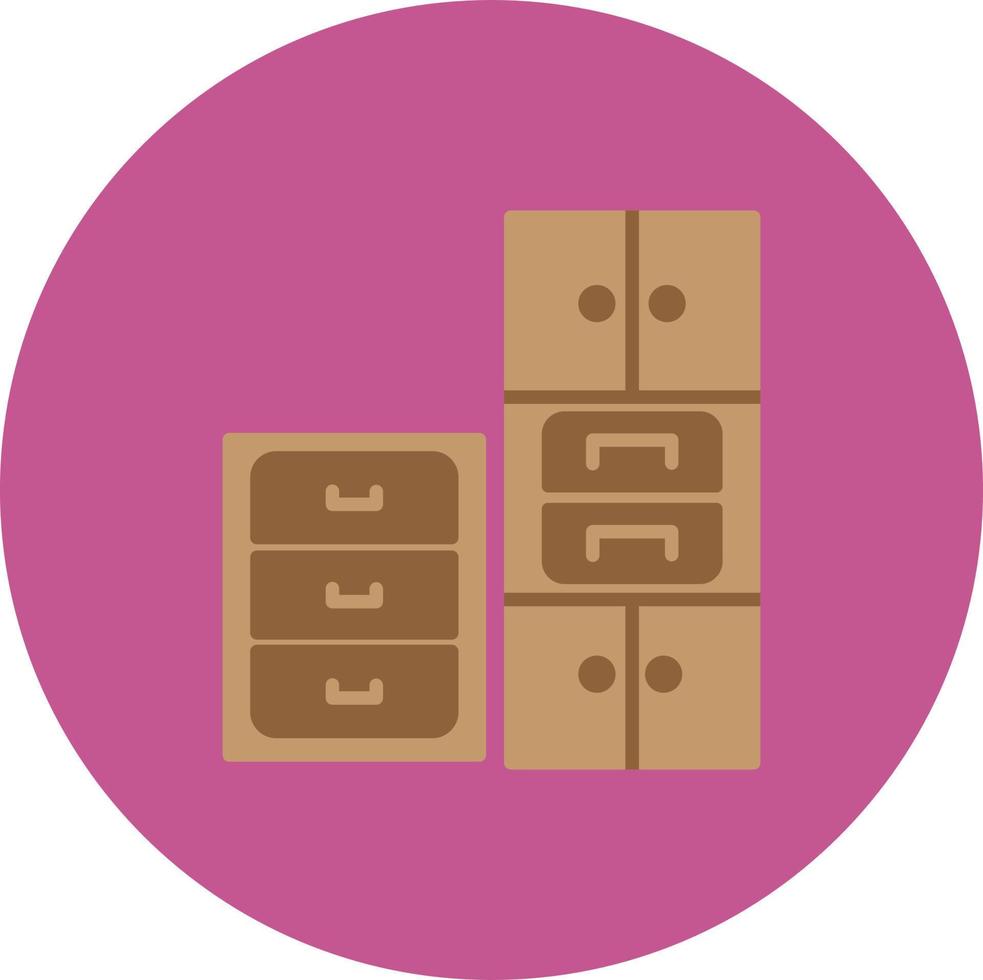 Drawer Vector Icon