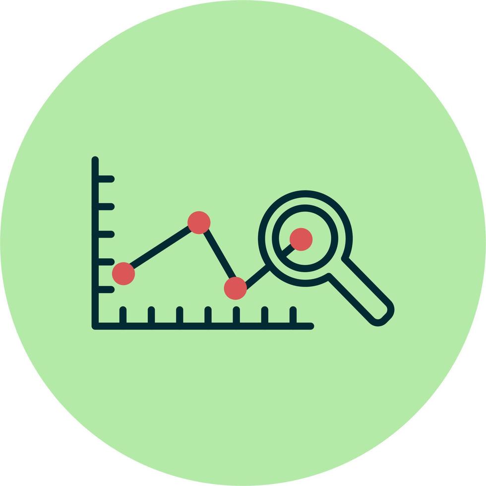 Predictive Chart Vector Icon