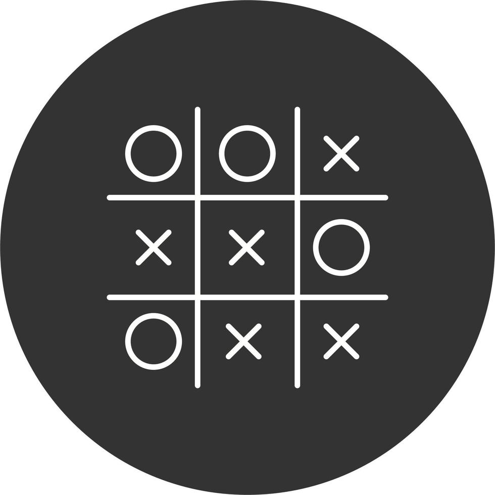 Tic tac toe Icon vector