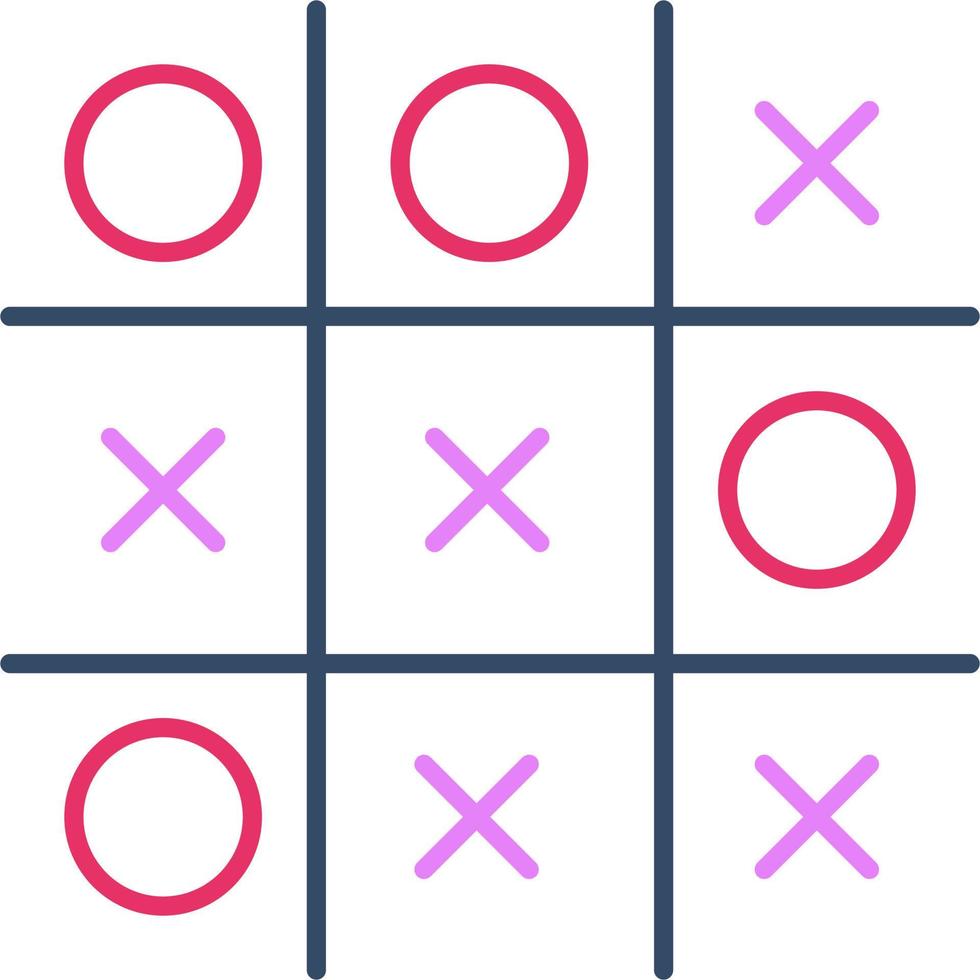 Tic tac toe Icon vector