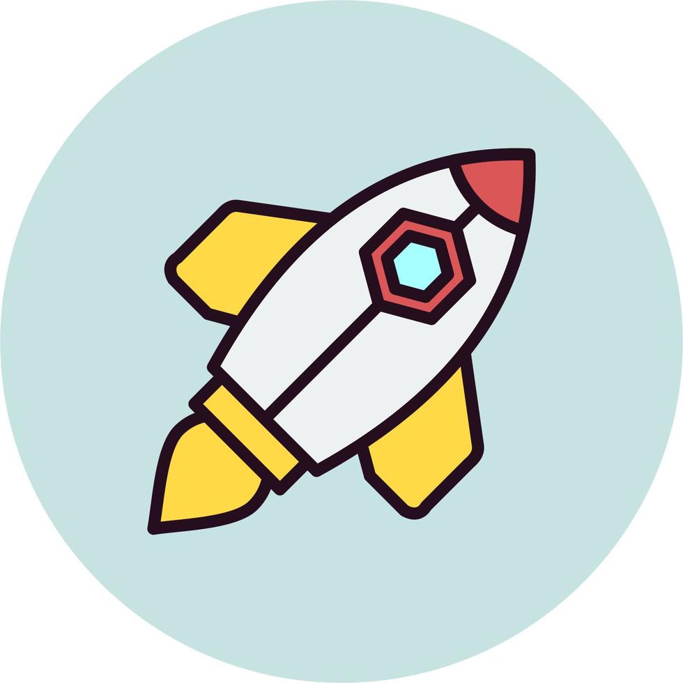 Nft Rocket Vector Icon