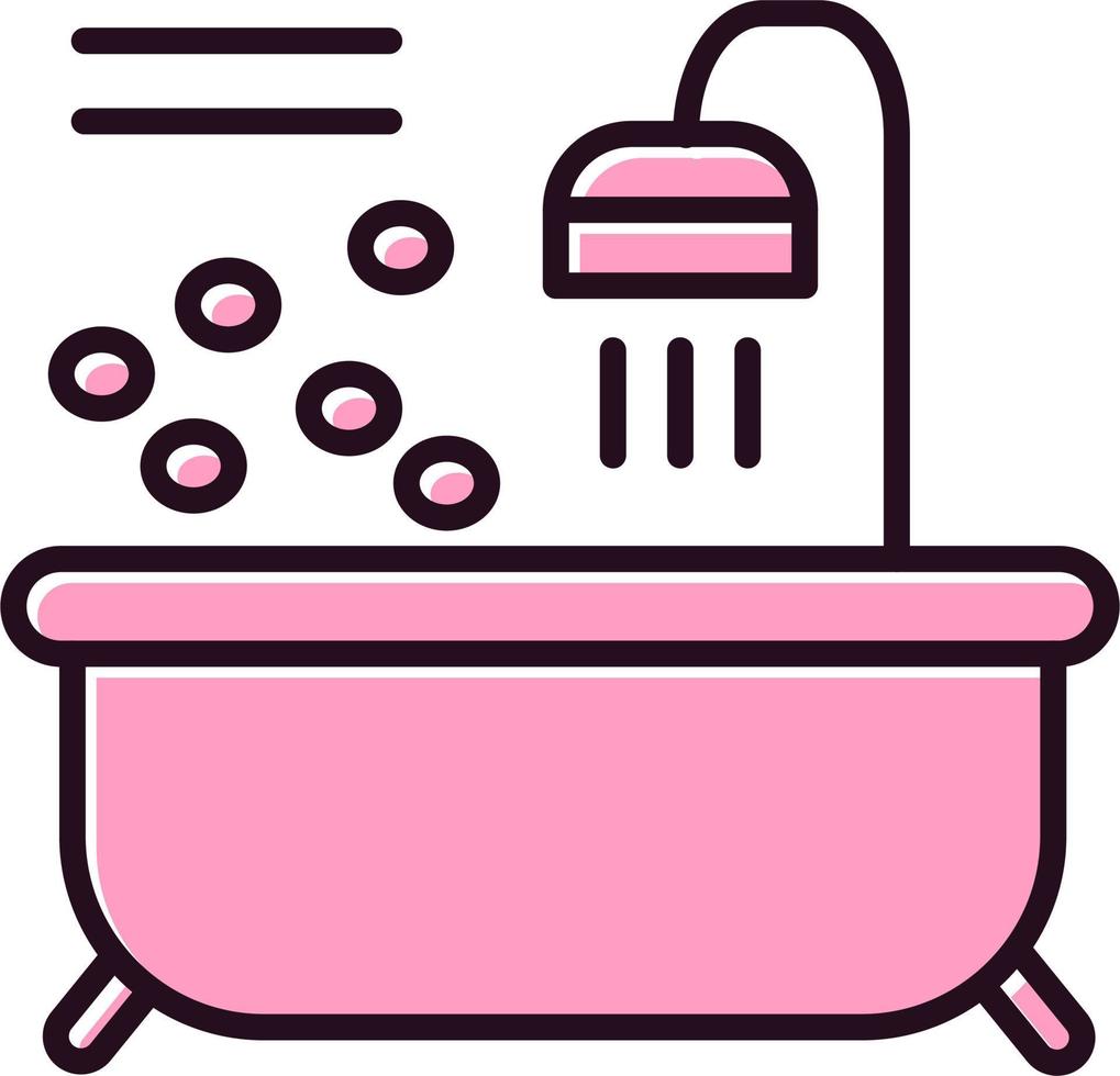Bathtub Vector Icon