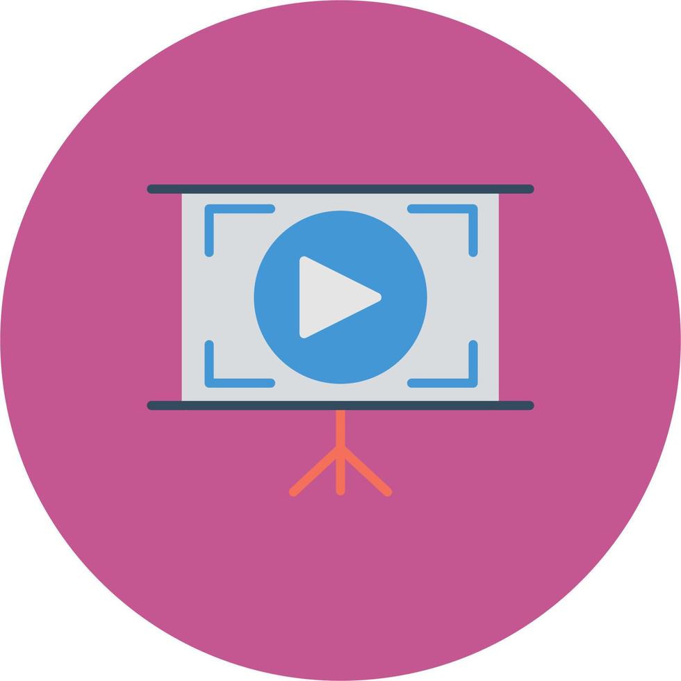 Video tutorial Vector Icon
