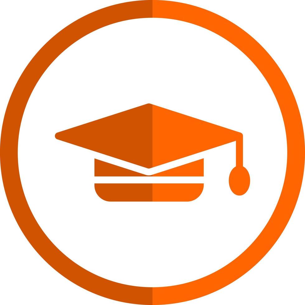 diseño de icono de vector de gorra de graduación