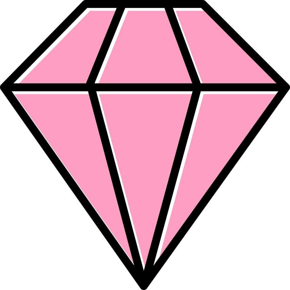 Diamond Vector Icon