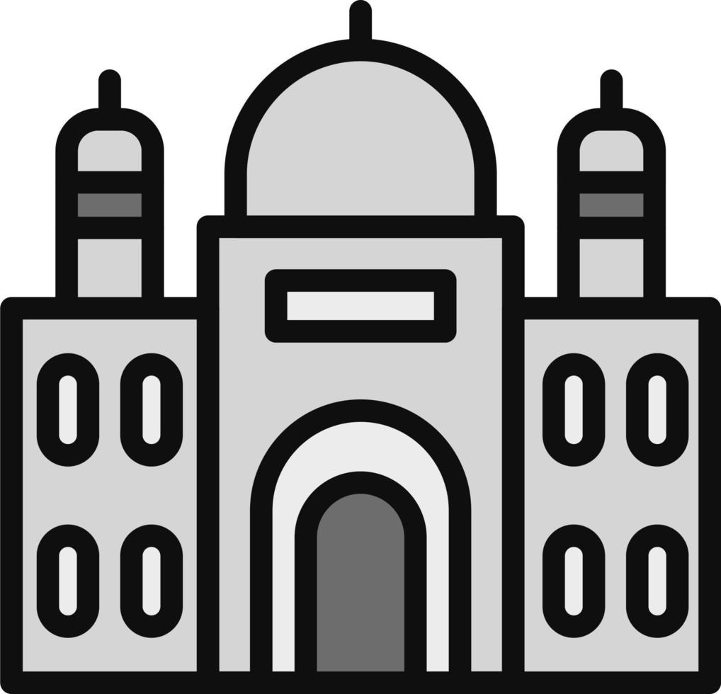 Taj Mahal Vector Icon