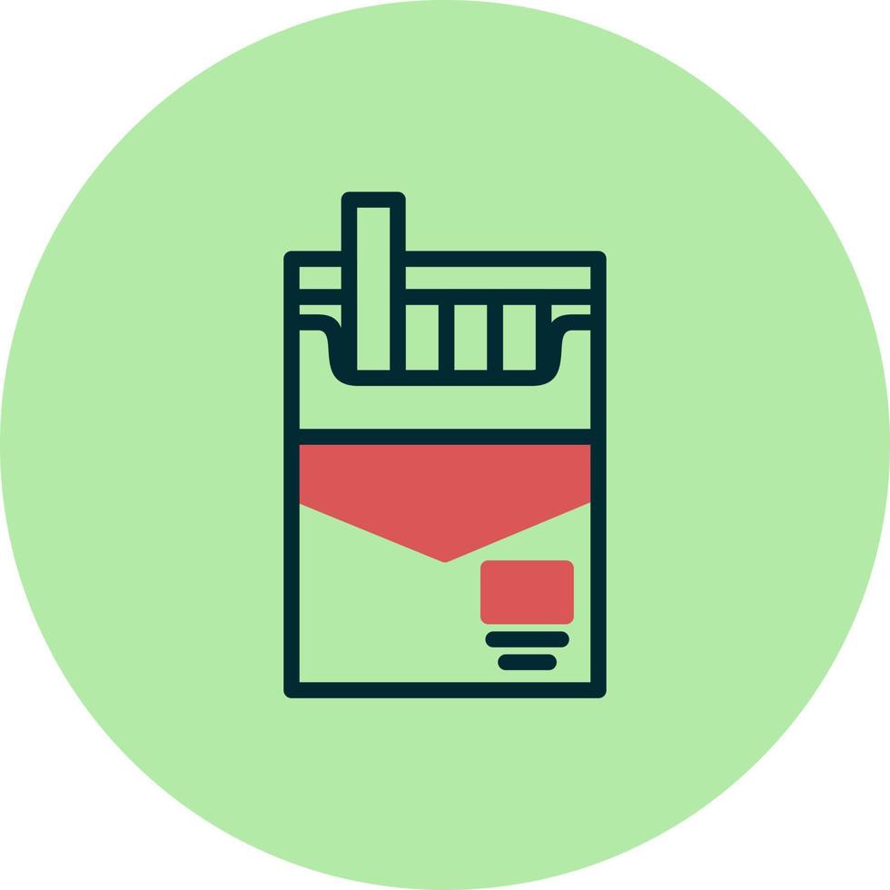 Cigarette Packet Vector Icon
