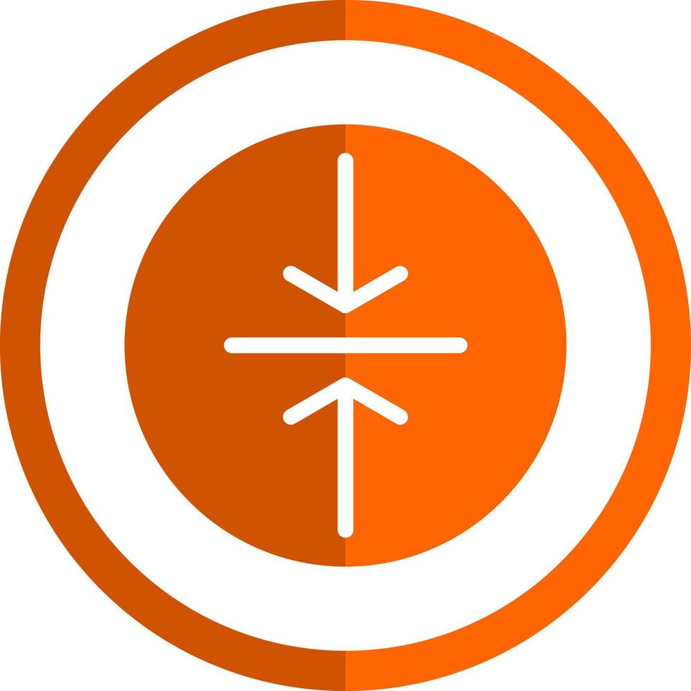 Compress Vector Icon Design