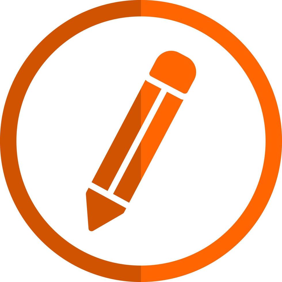 Pencil Alt Vector Icon Design