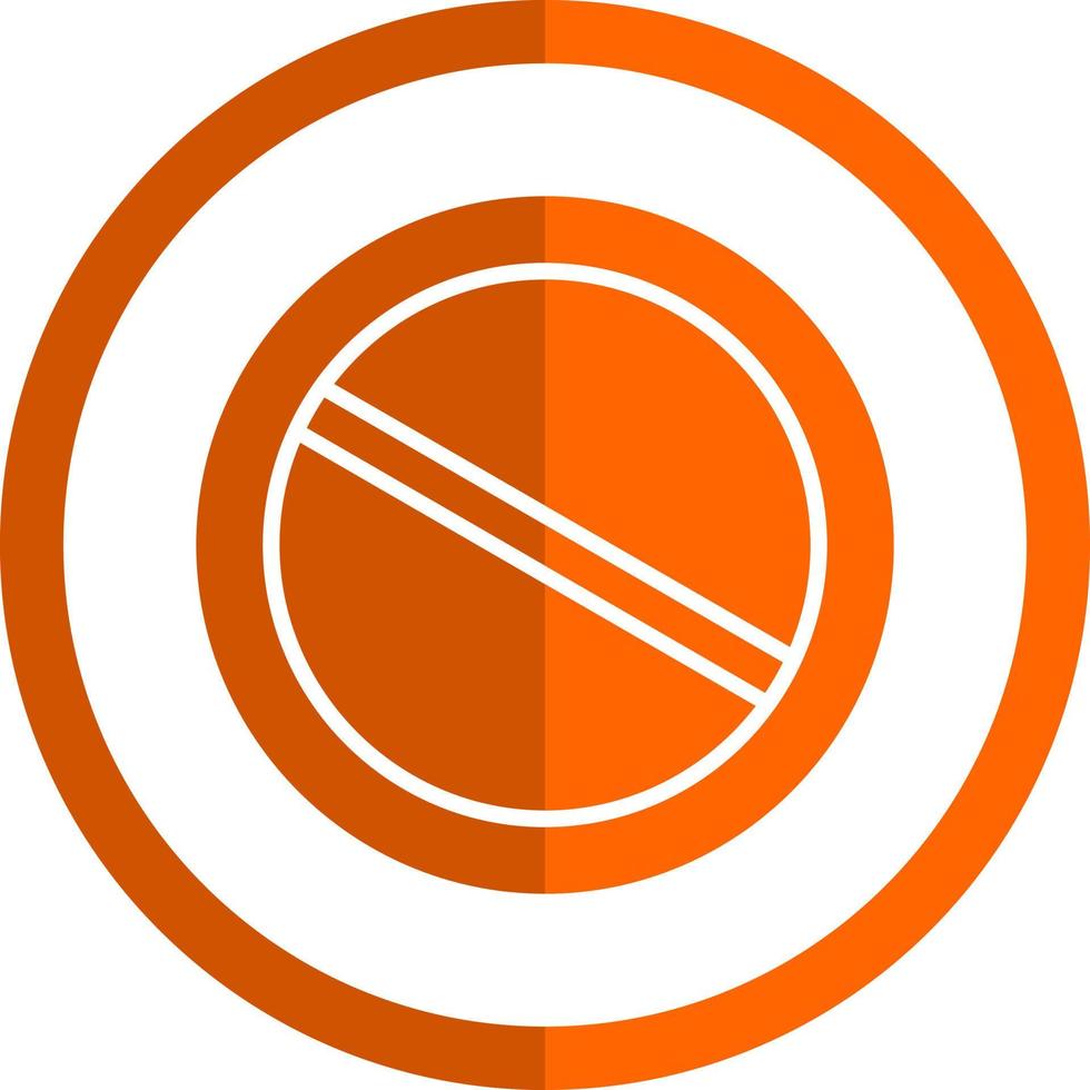 Slash Vector Icon Design