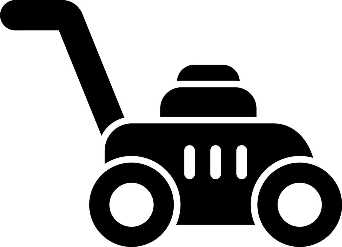 Lawn Mower Vector Icon