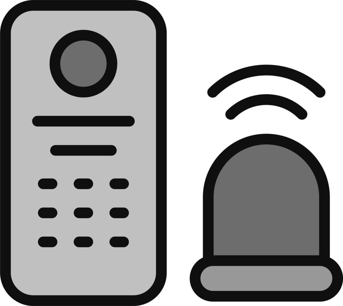 Alarm System Vector Icon