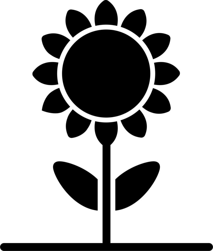 Sunflower Vector Icon