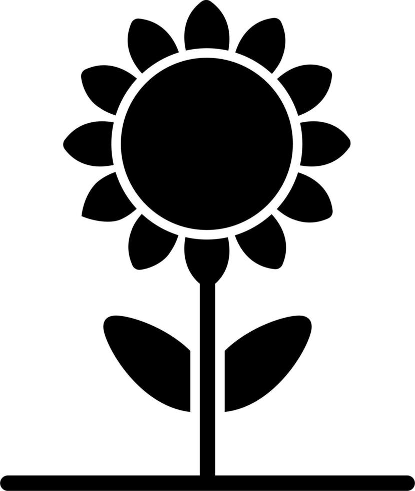 Sunflower Vector Icon