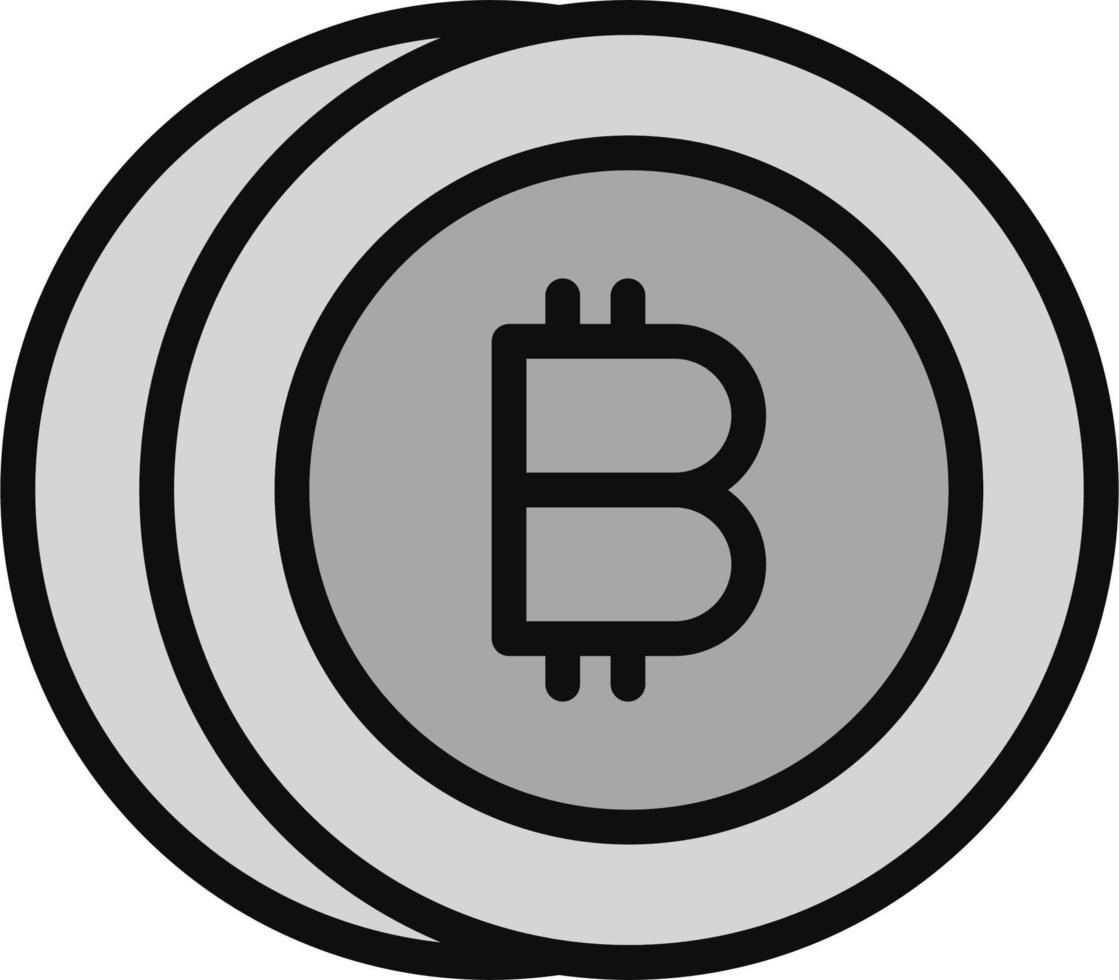 Bit Coin Vector Icon