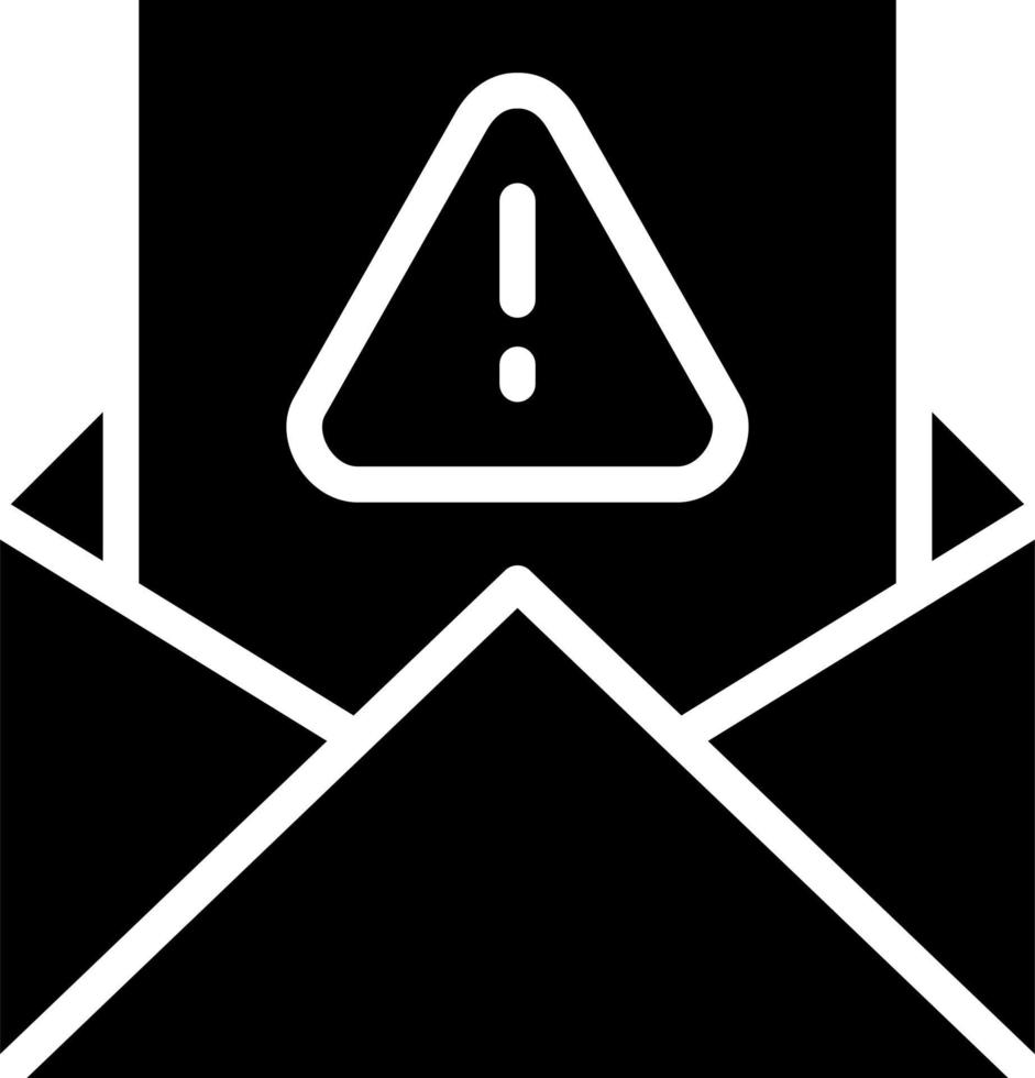 Spam Warning Vector Icon