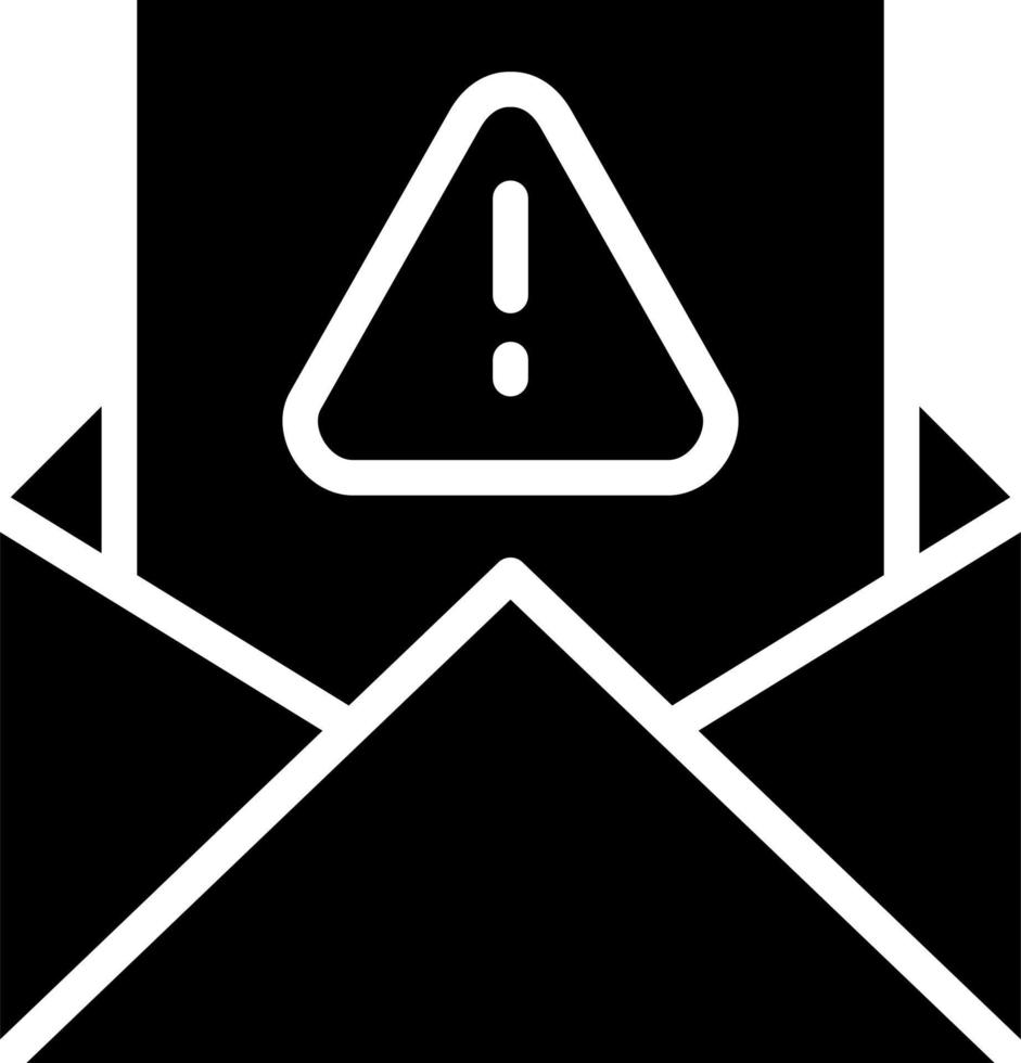 Spam Warning Vector Icon