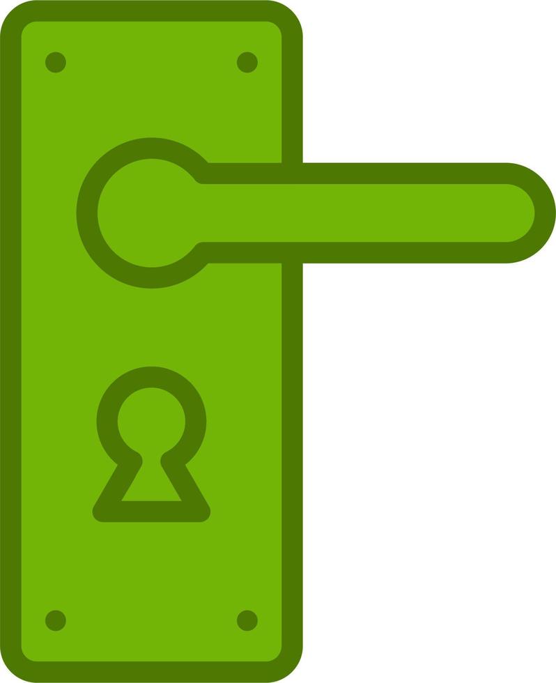 Door Handle Vector Icon 20943303 Vector Art at Vecteezy