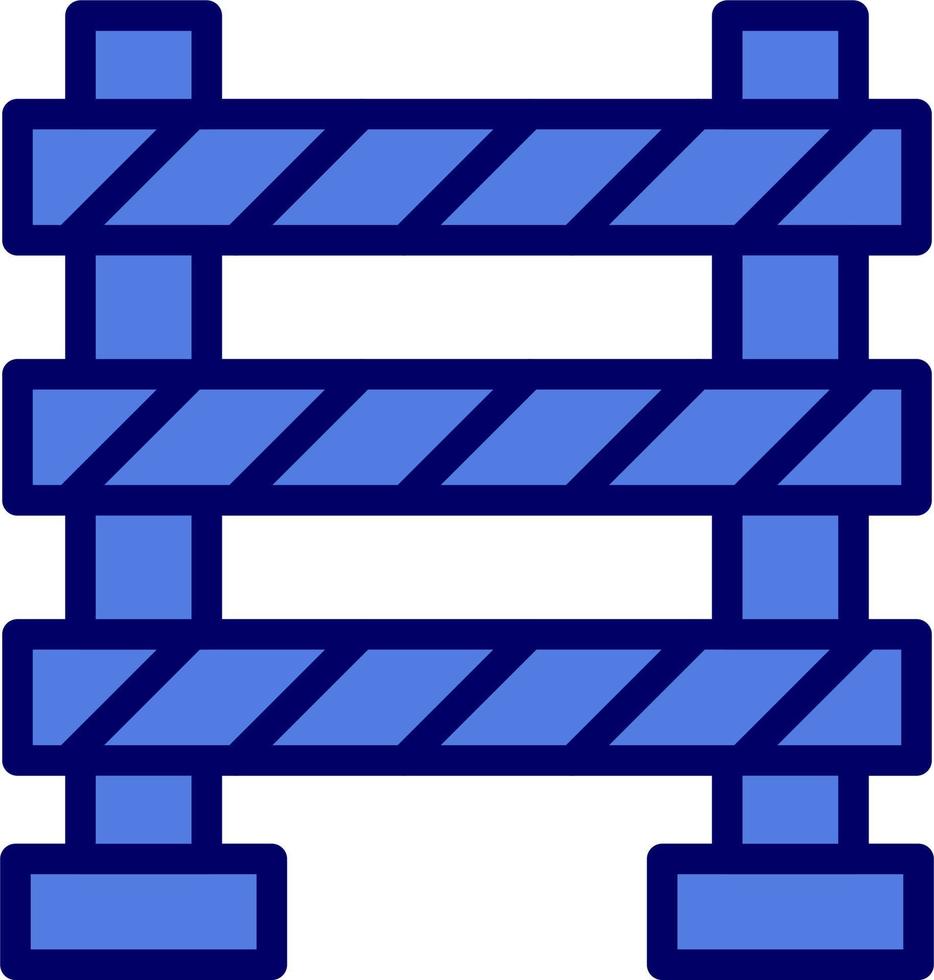 Road Block Vector Icon