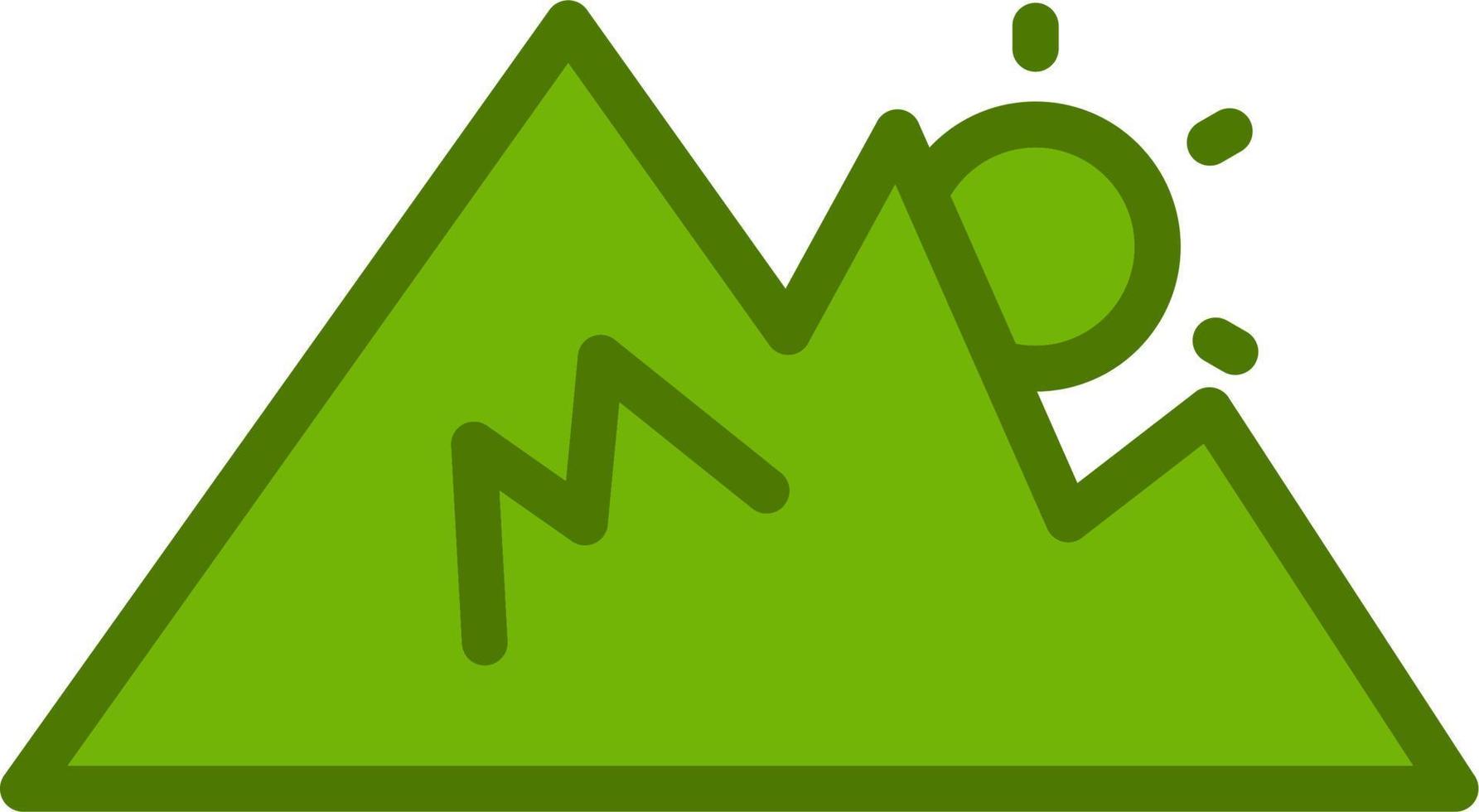 Mountain Vector Icon