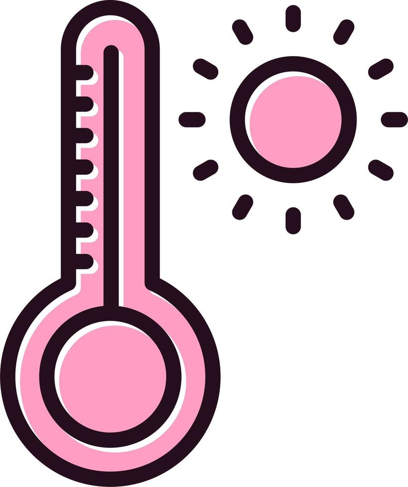 Weather Temperature Vector Icon
