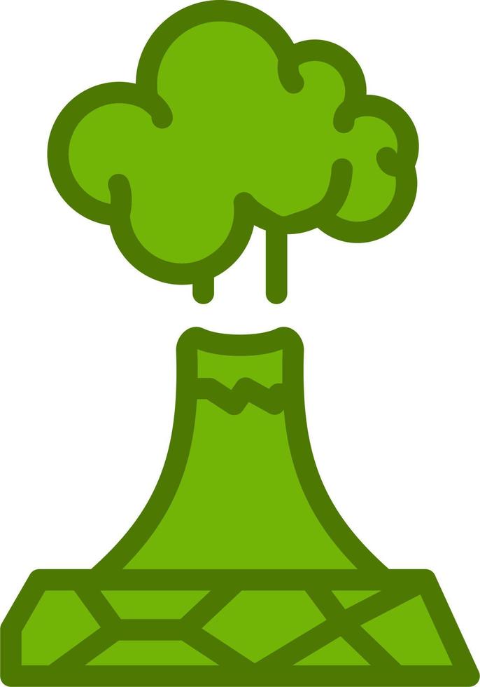 Volcano Vector Icon