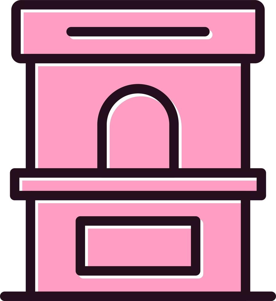 Ticket Box Vector Icon