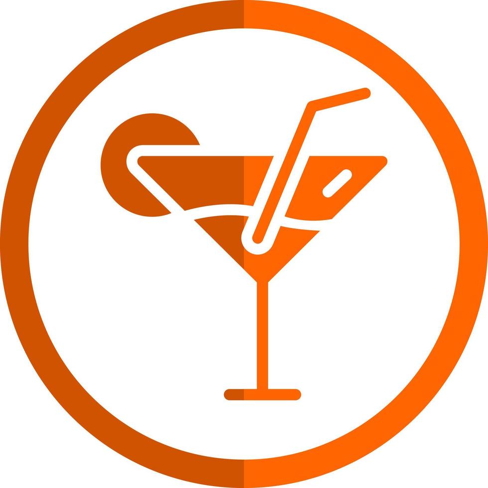 Cocktail Vector Icon Design