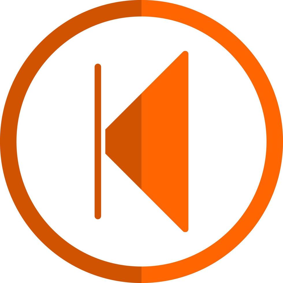 Skip Vector Icon Design