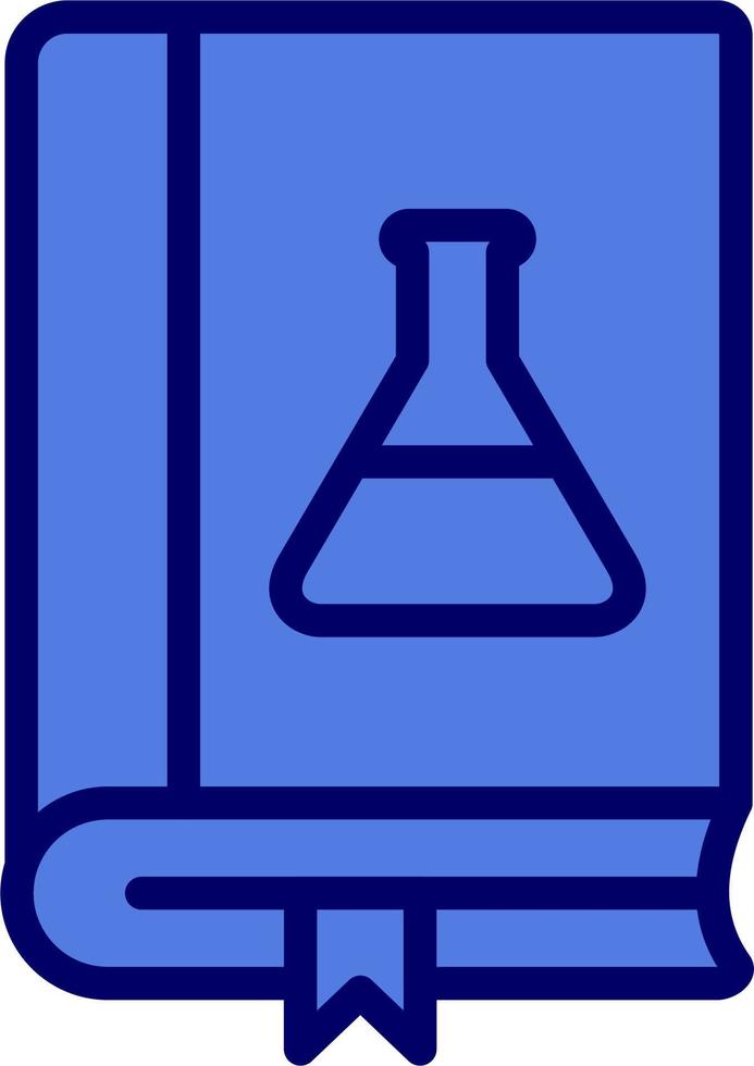 Chemistry Book Vector Icon