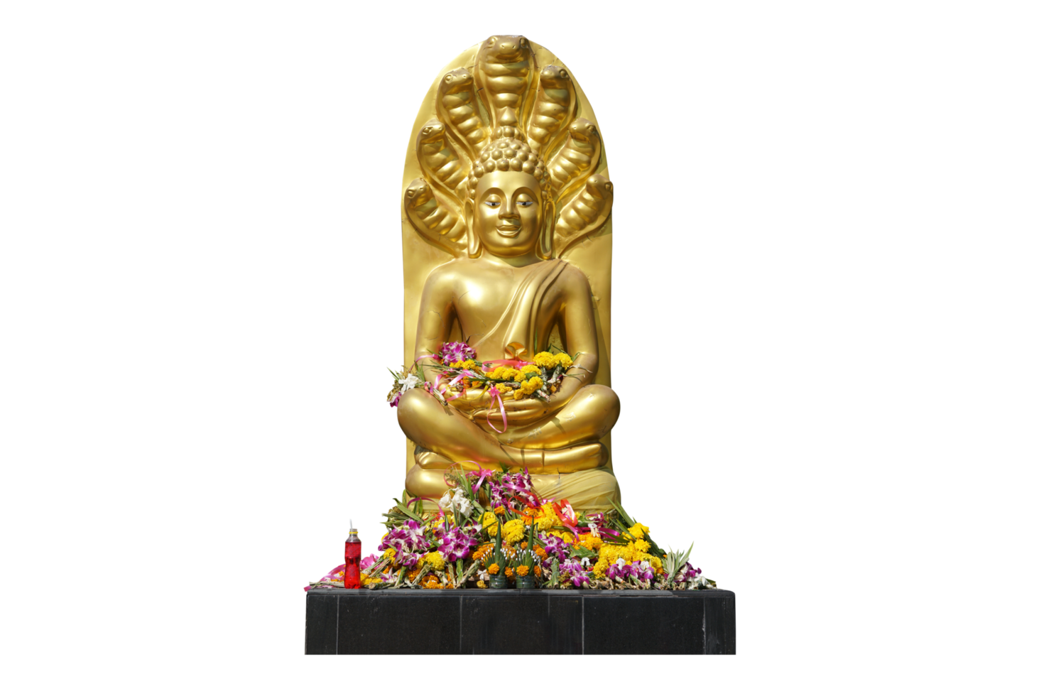 Makha Asanaha Visakha Bucha Day Golden Buddha png