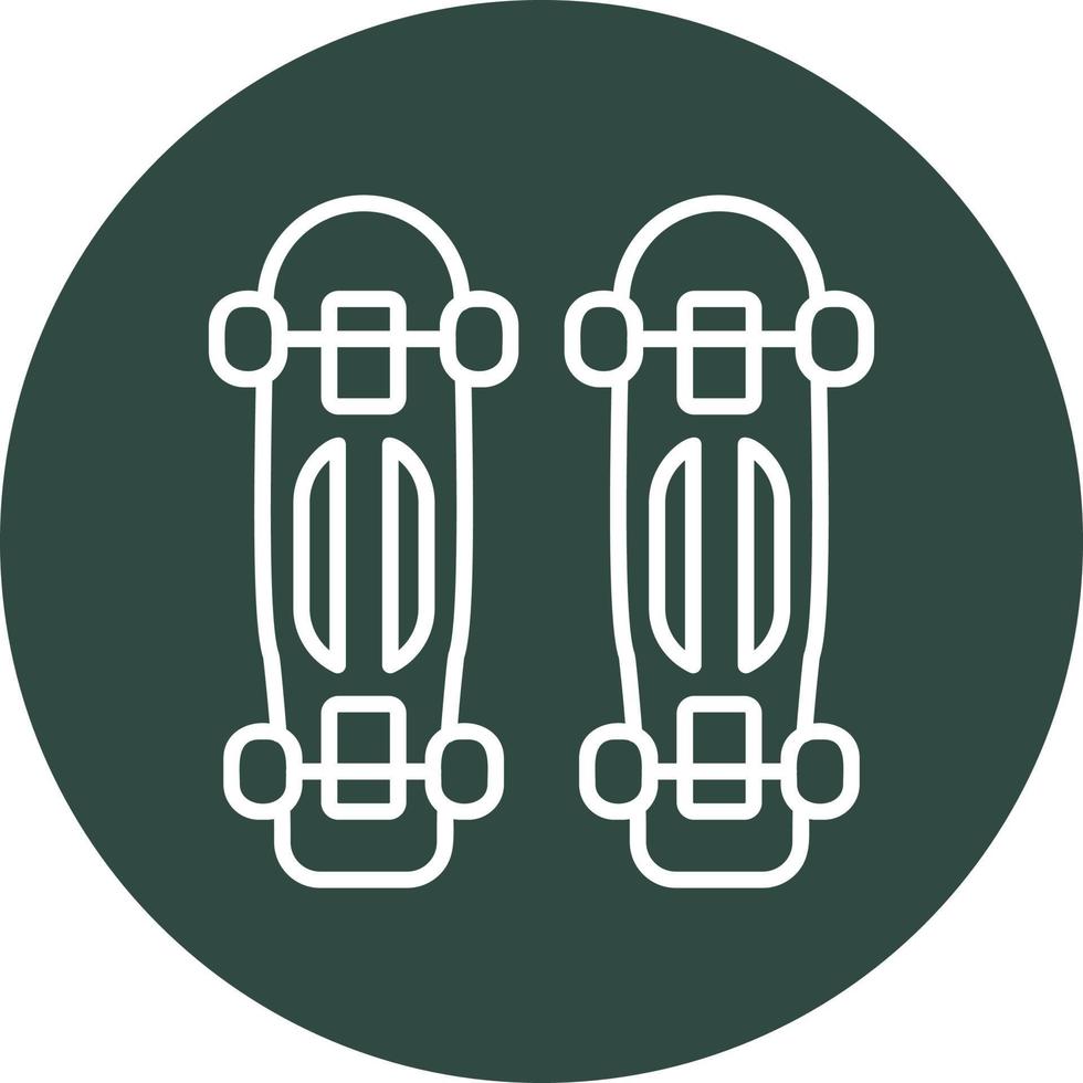 Longboard Vector Icon