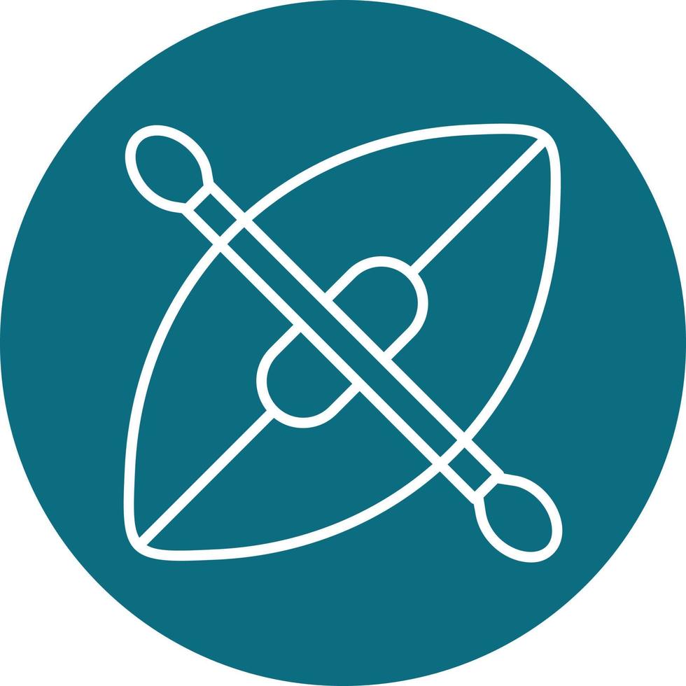 Kayak Vector Icon