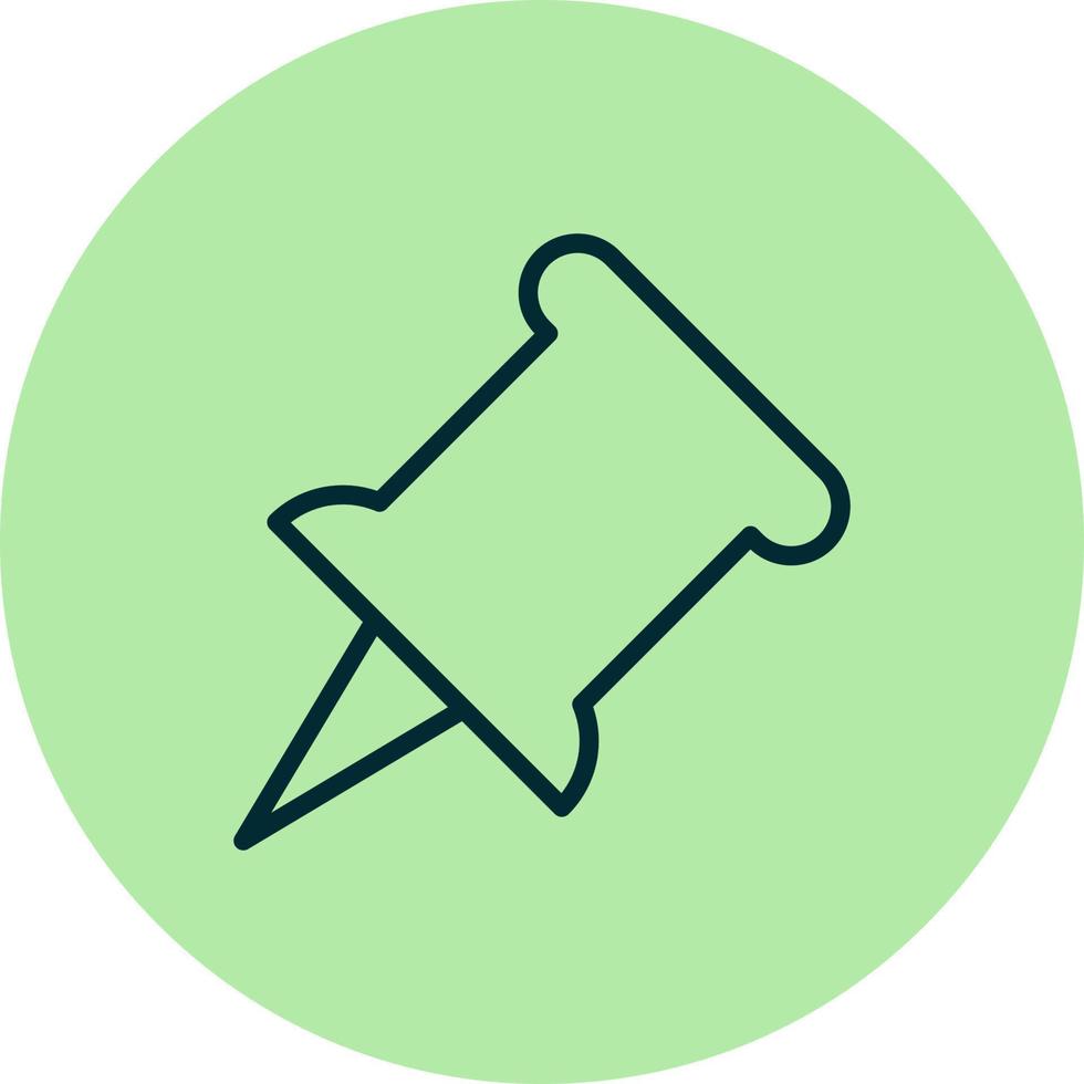 Push Pin Vector Icon