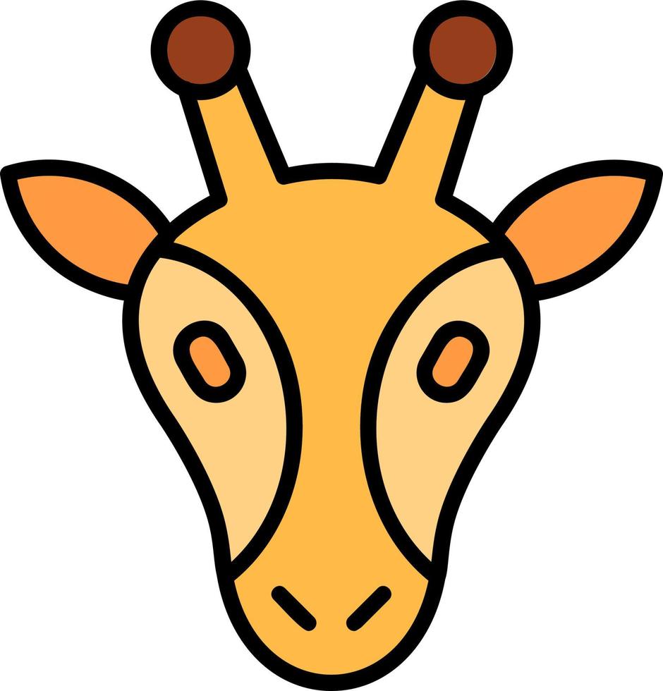 Giraffe Vector Icon