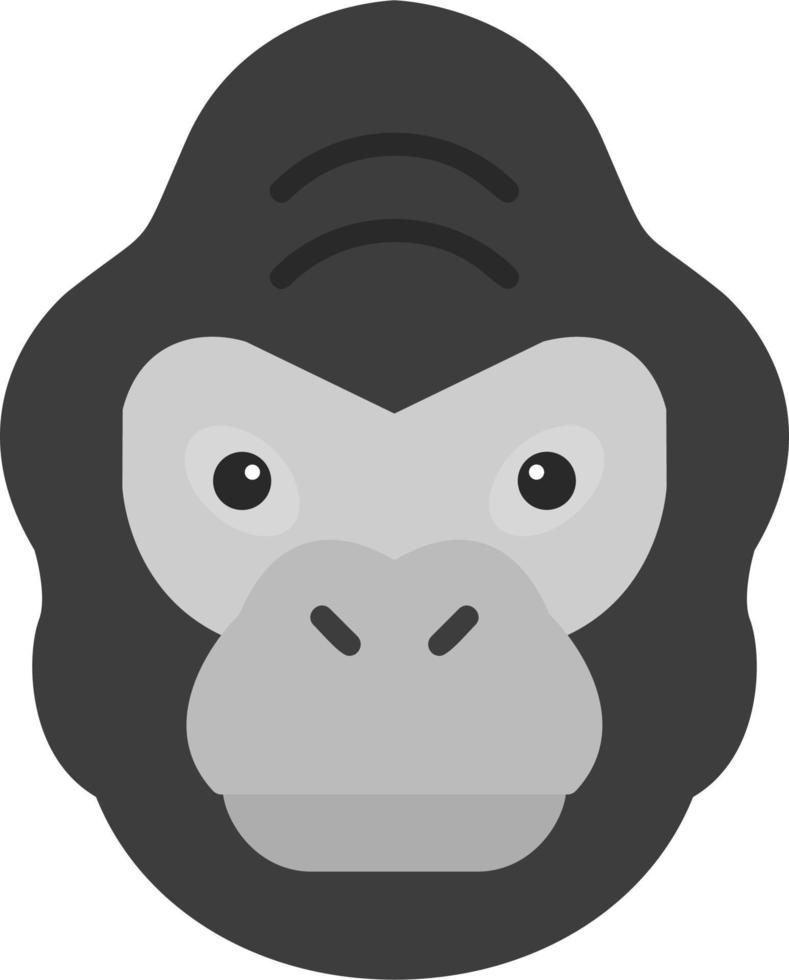 Gorilla Vector Icon