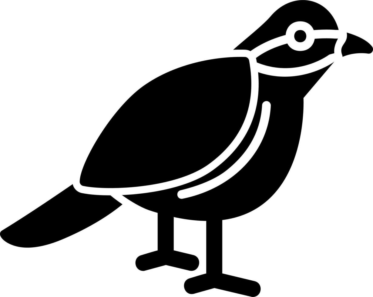 Crossbill Vector Icon