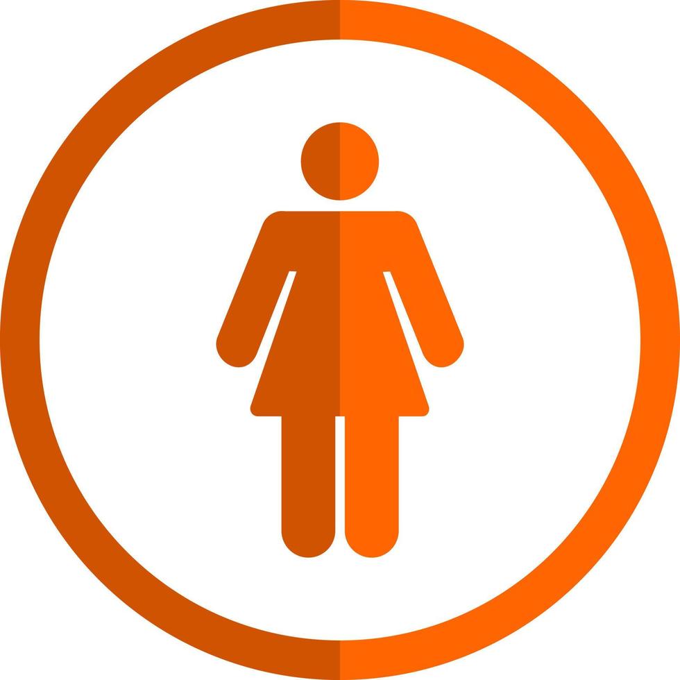 Female Vector Icon Design