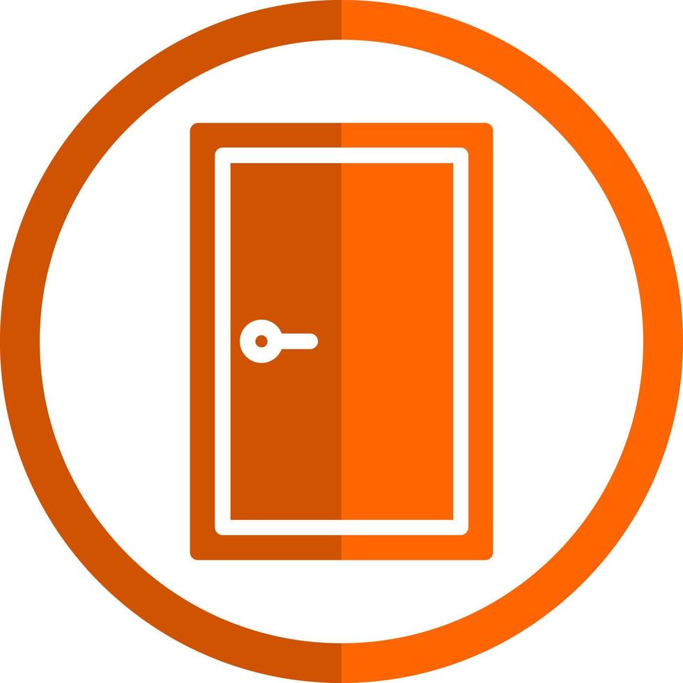 Door Closed Vector Icon Design