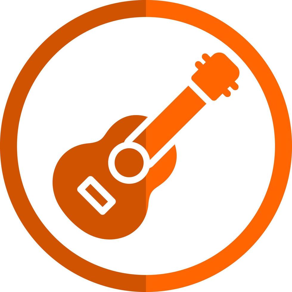 diseño de icono de vector de guitarra