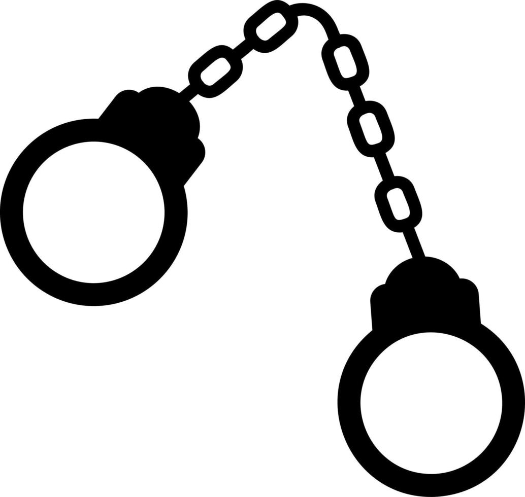 Handcuffs Vector Icon