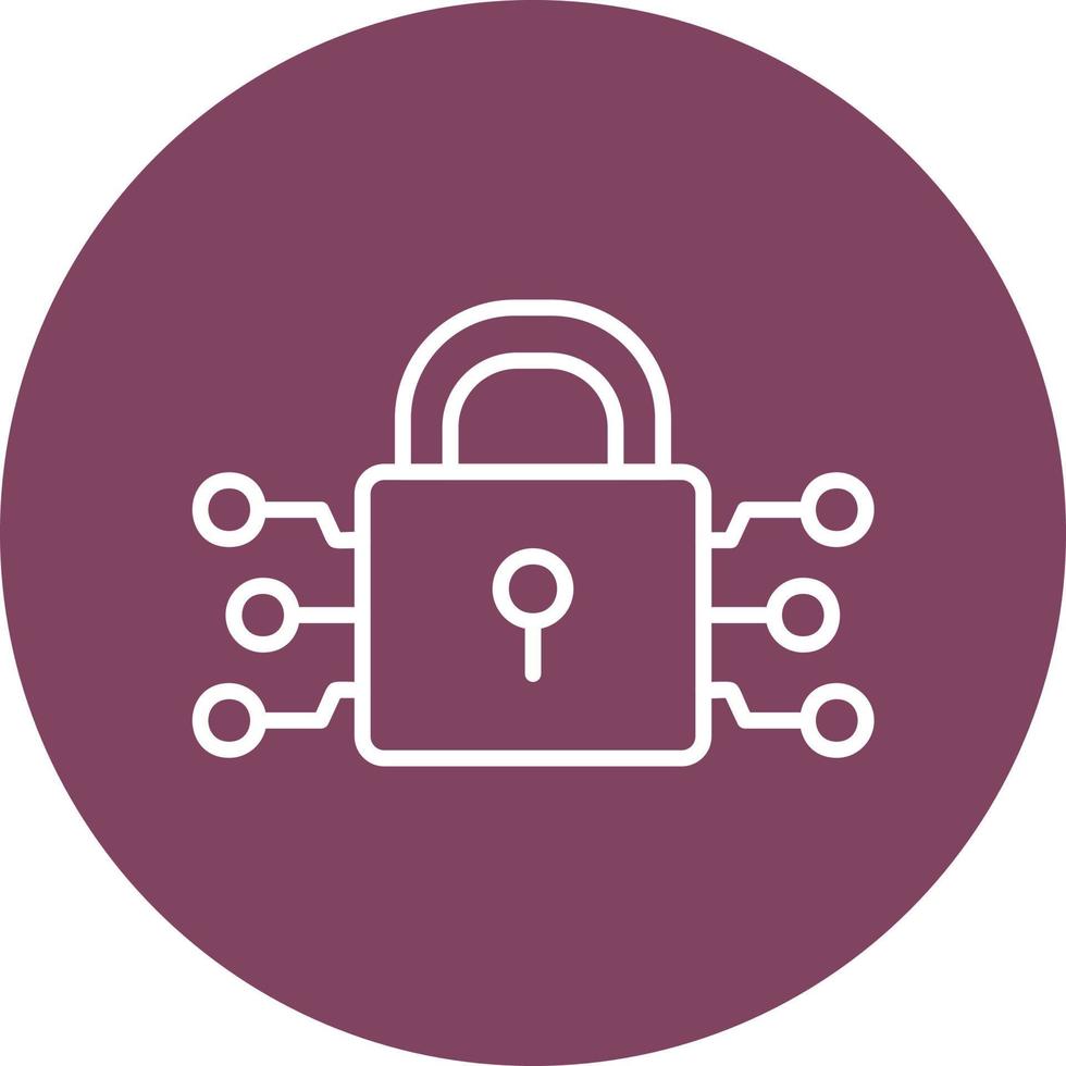 Data encryption Vector Icon