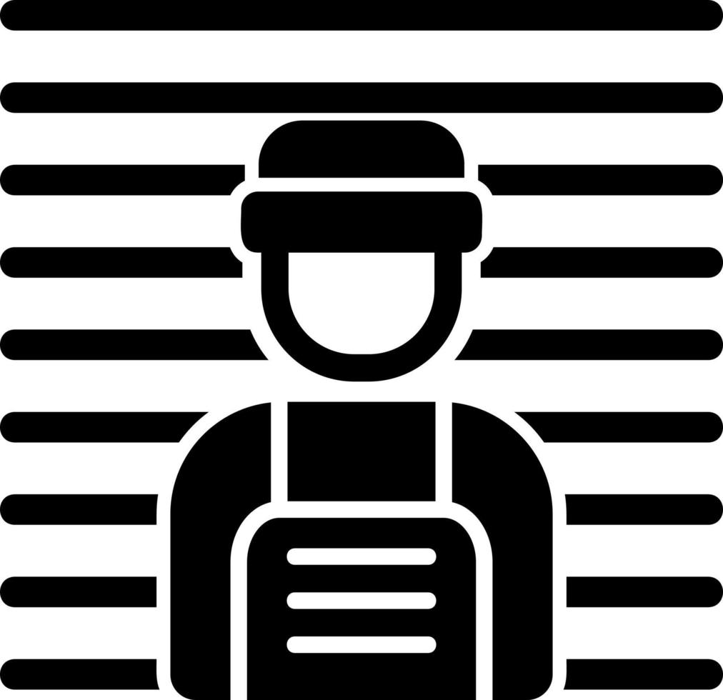 Mugshot Vector Icon