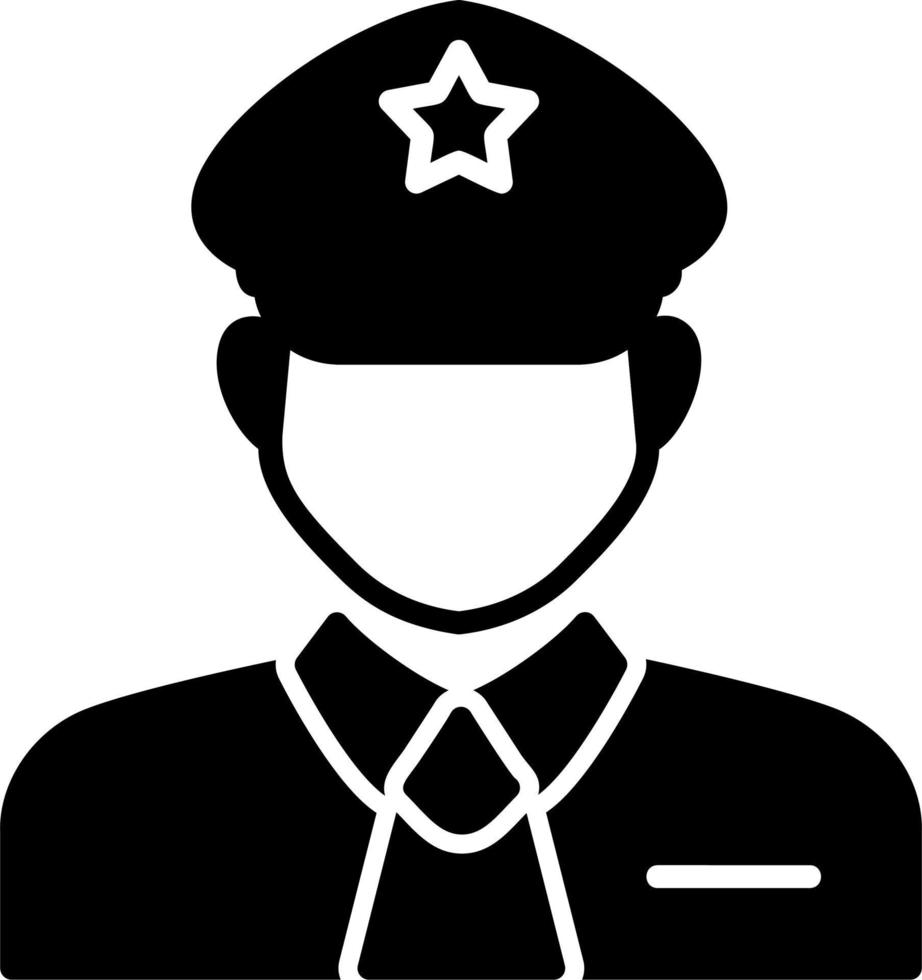 Policeman Vector Icon