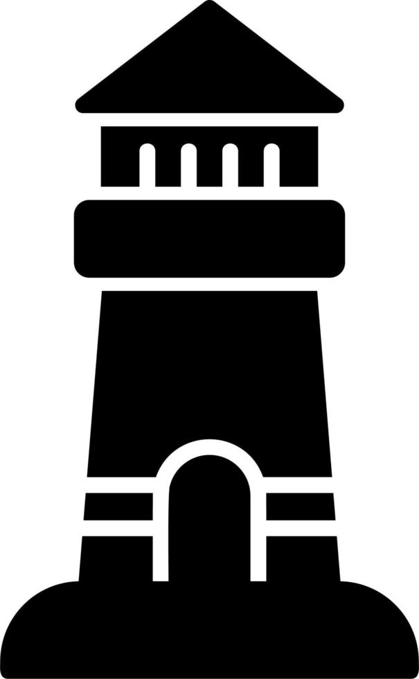 icono de vector de faro