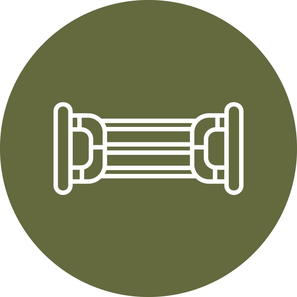 Chest expander Vector Icon