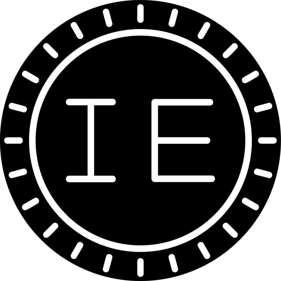 Ireland Dial code Vector Icon