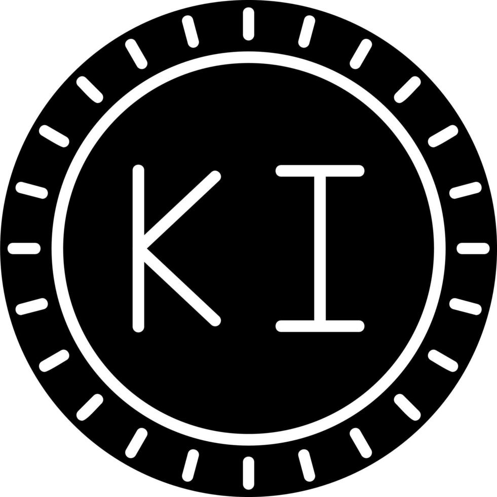 Kiribati Dial code Vector Icon