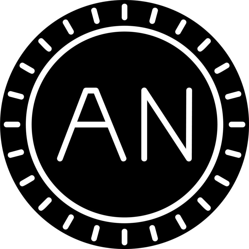 Países Bajos antillas marcar código vector icono